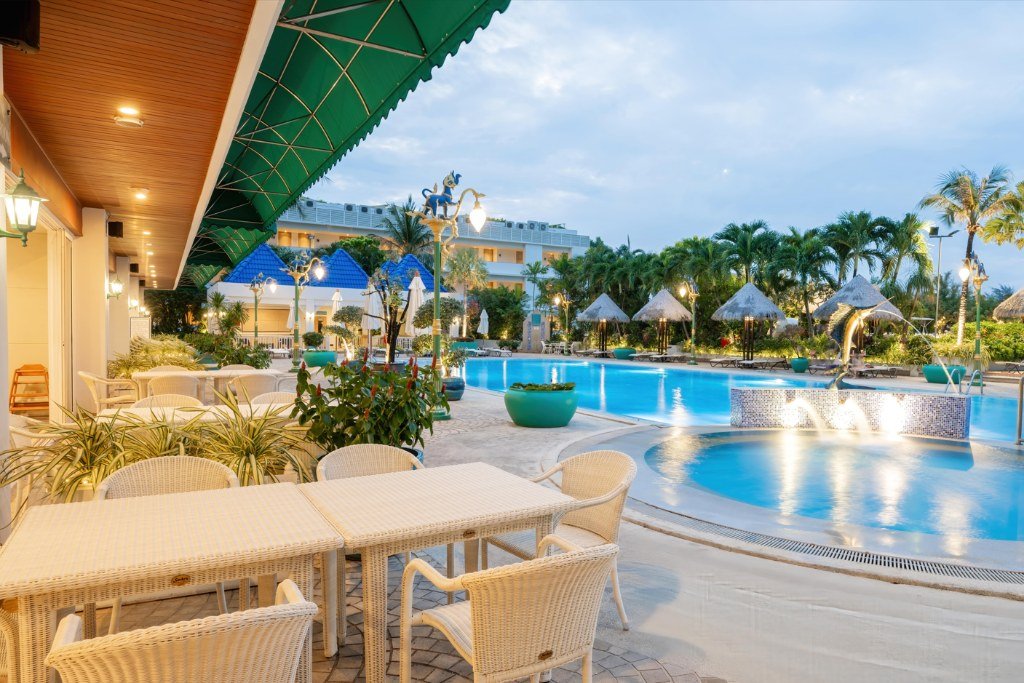 Swimming pool at Andaman Beach Suites Hotel