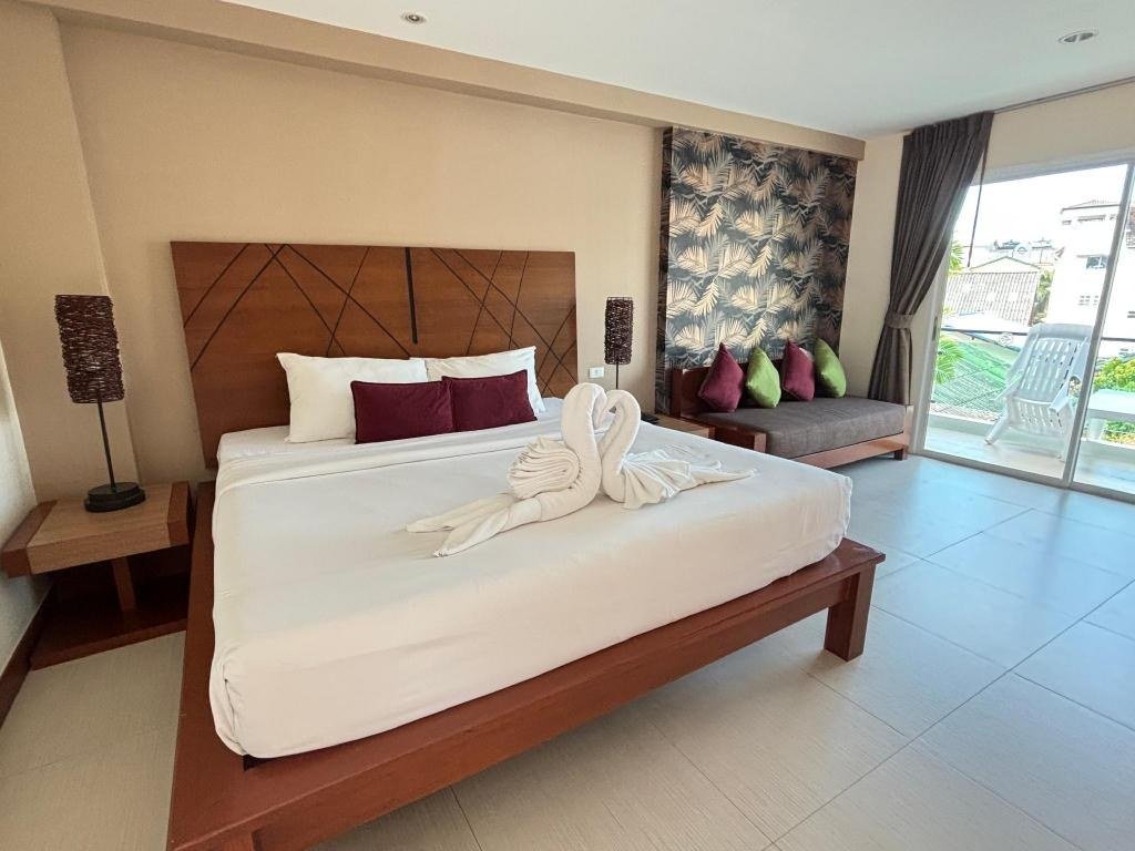 Premier Room - Room plan at Baramee Resortel
